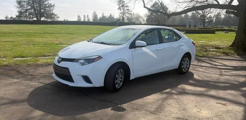 Toyota Corolla 2016