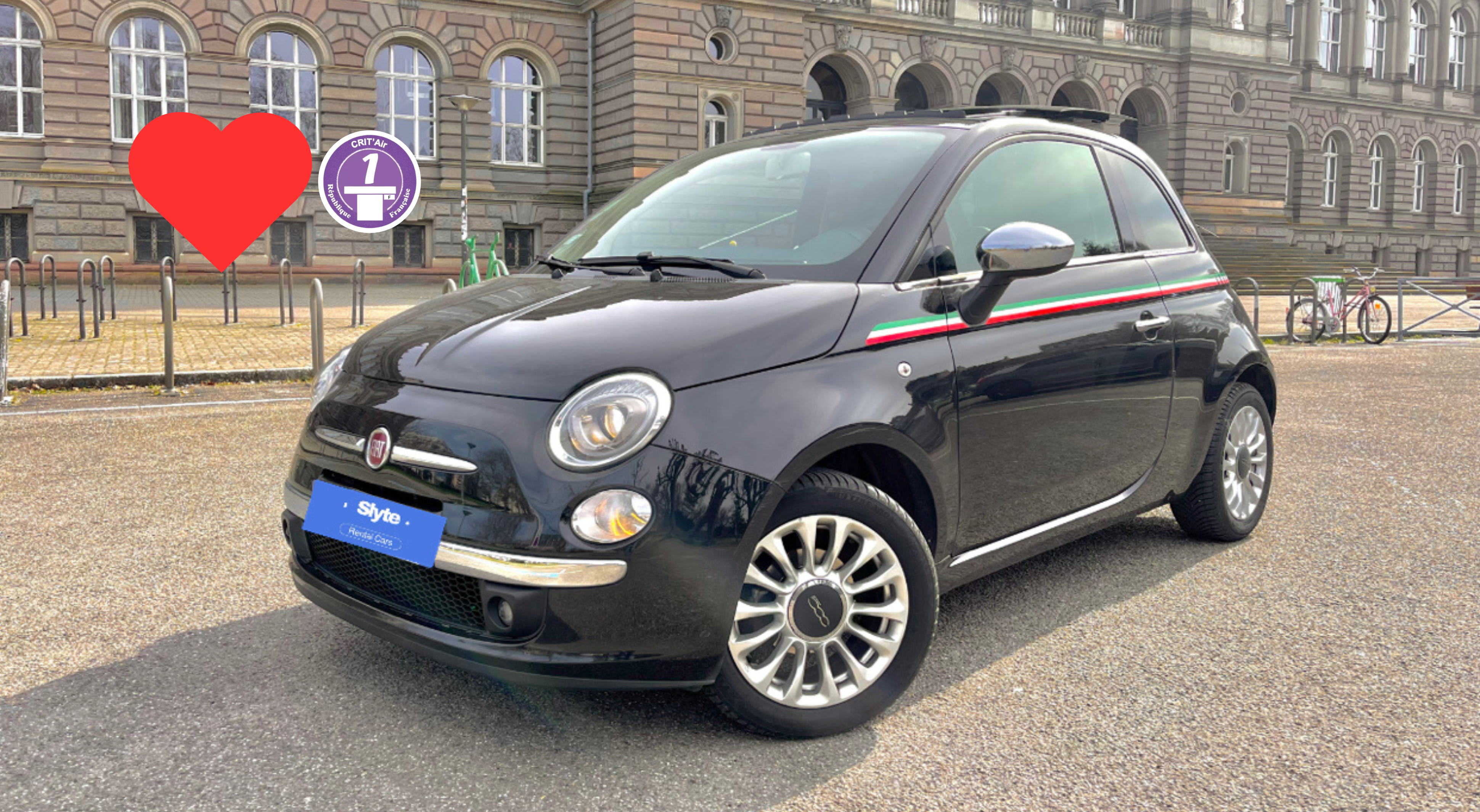 FIAT 500 2014 à Strasbourg