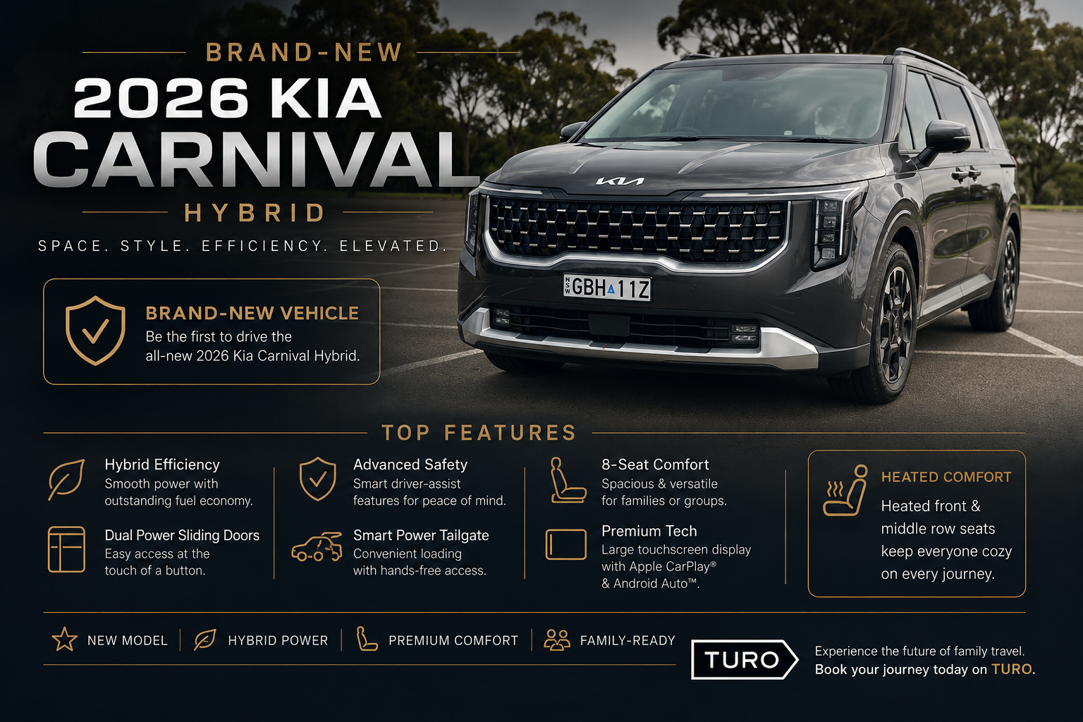 Kia CARNIVAL 2026 in Blacktown