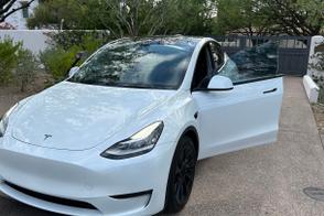 Tesla Model Y car