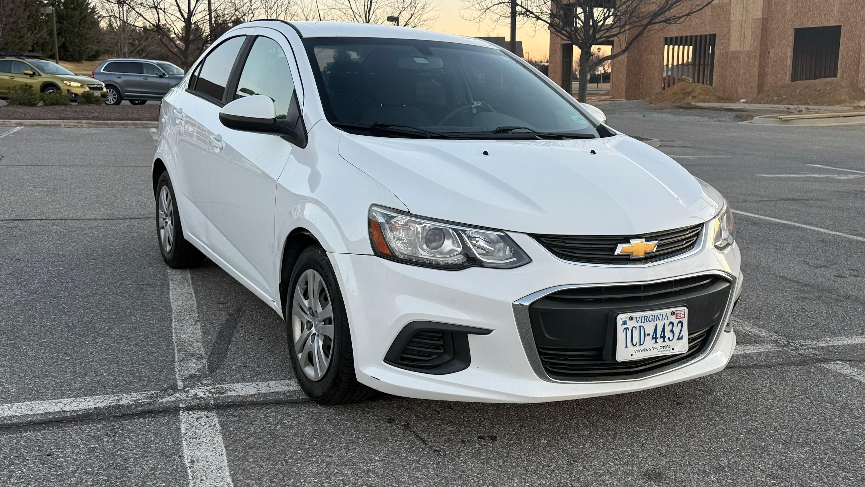 Chevrolet Sonic 2017 in 