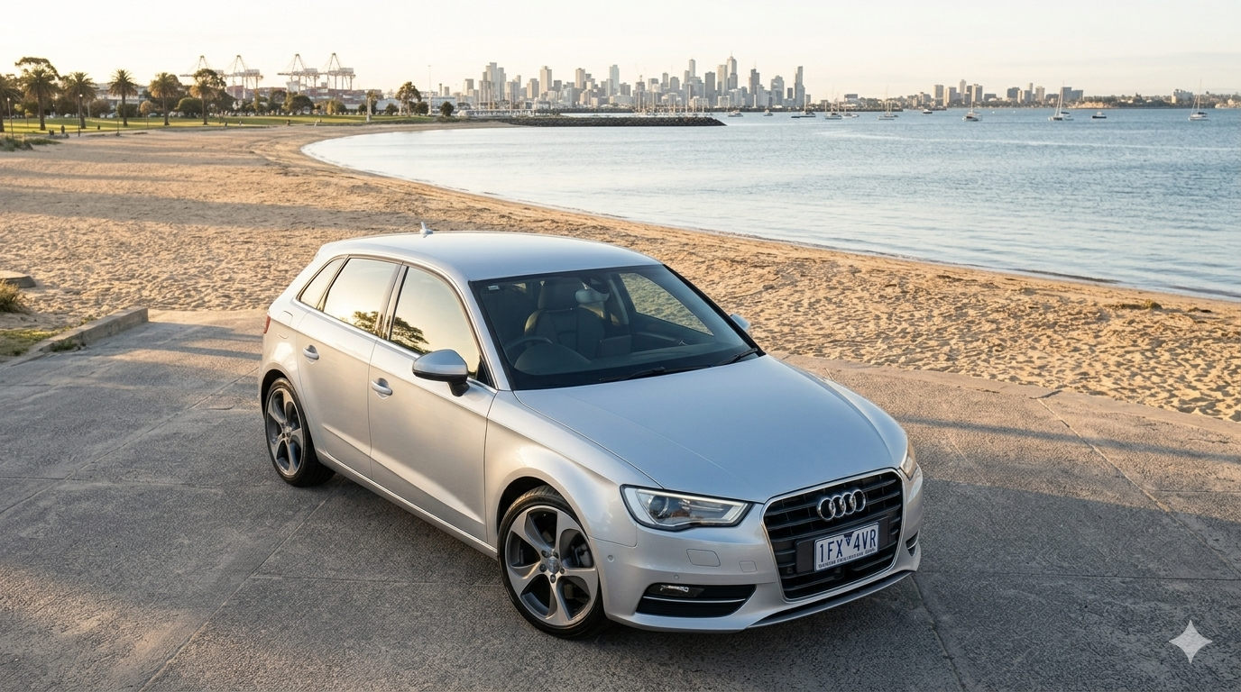 Audi A3 2013 in Melbourne Airport