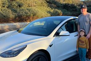 Tesla Model 3 car