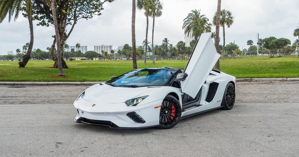 Aventador S 2019 rental in Miami Beach, FL by Sun Time