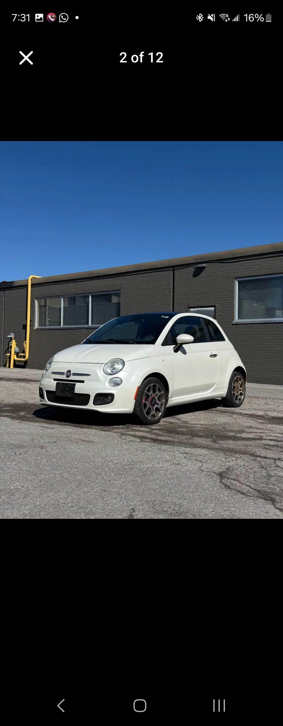 FIAT 500 2013 à Toronto, ON