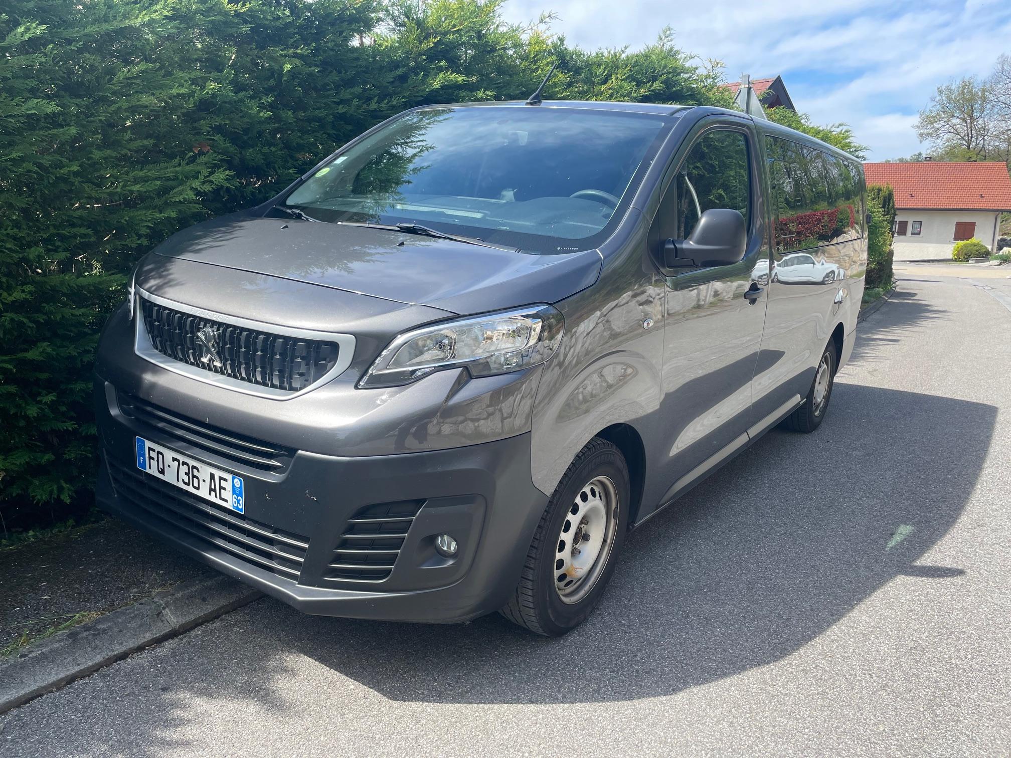 Peugeot TRAVELLER 2020 rental in Valserhône, AUVERGNE-RHÔNE-ALPES