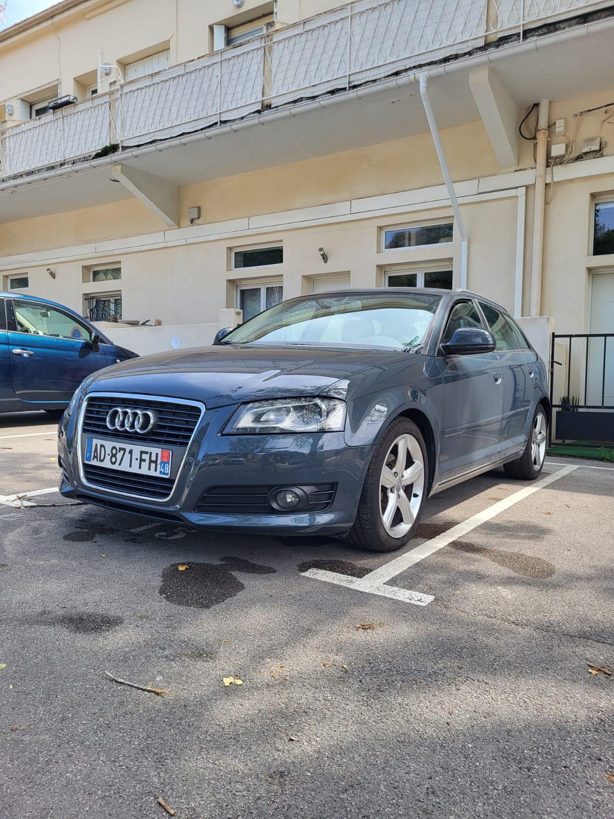 Audi A3 SPORTBACK 2009 à Castelnau-le-Lez