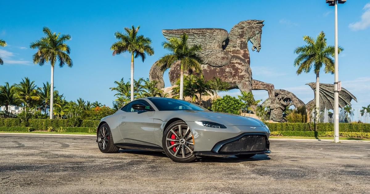 Aston Martin Vantage 2020 rental in Cooper City, FL by Social Exotics