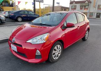 Toyota Prius c car