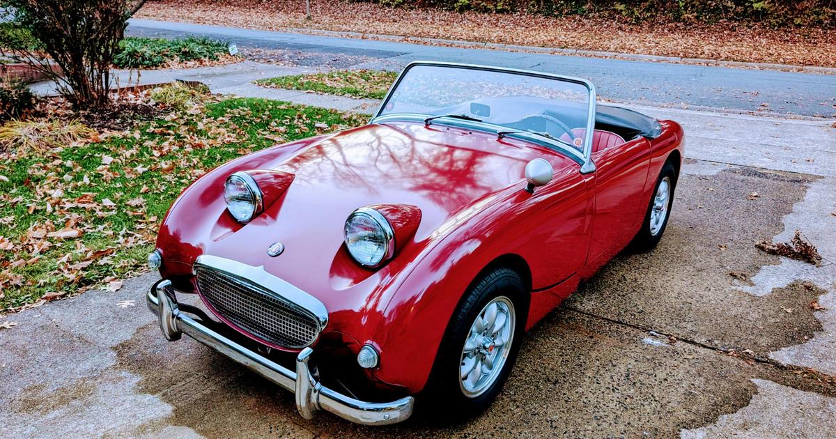 Austin-Healy Sprite 1959 rental in Bethesda, MD by Rodrigo | Turo