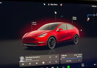 Tesla Model Y car