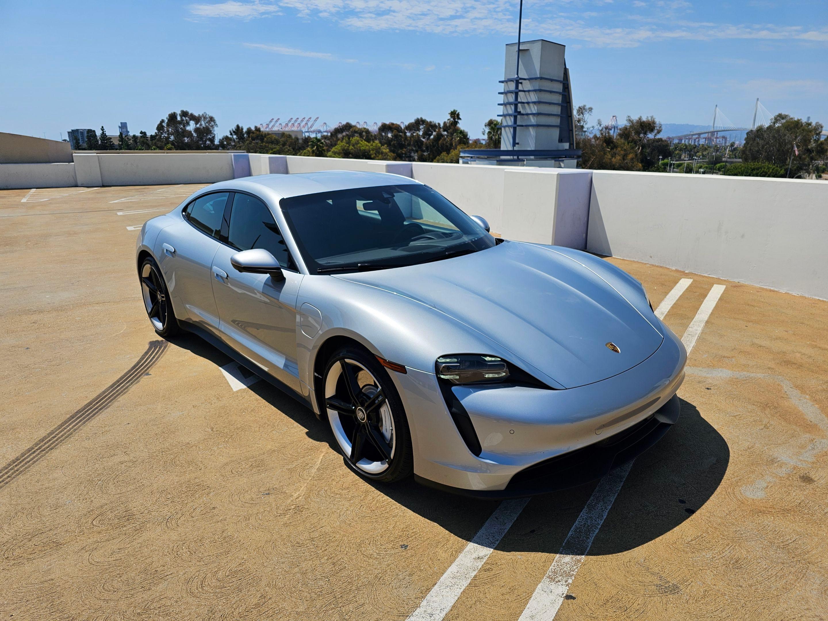 Porsche Taycan 2021 in Long Beach, CA