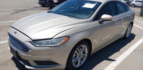 Ford Fusion Hybrid 2018