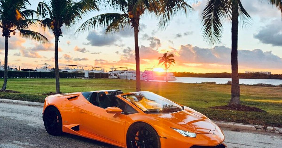 Huracan 2016 rental in Fort Lauderdale, FL by Top Line Rent