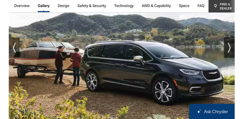 Chrysler Pacifica 2022