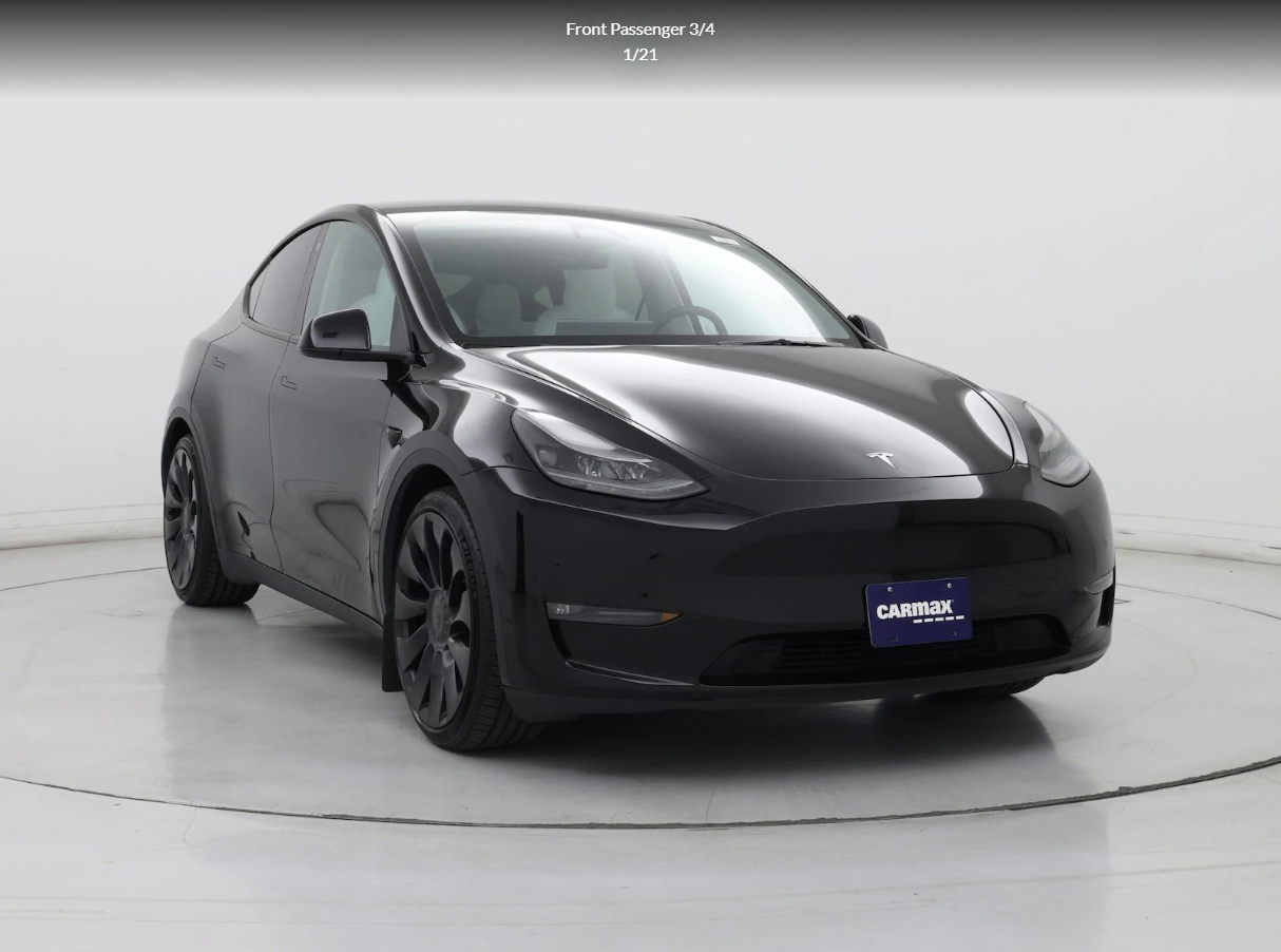 Tesla Model Y 2022 in 