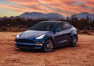 Tesla Model Y car
