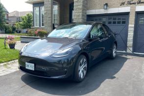 Tesla Model Y car