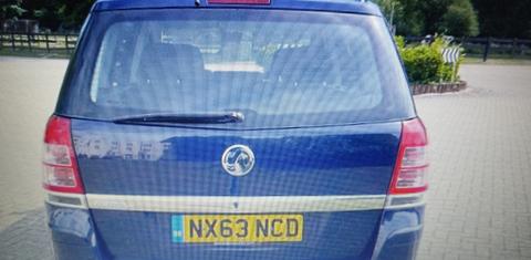 Vauxhall Zafira 2013