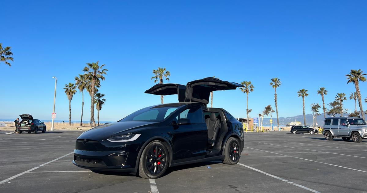 2023 Tesla Model X in Santa Monica