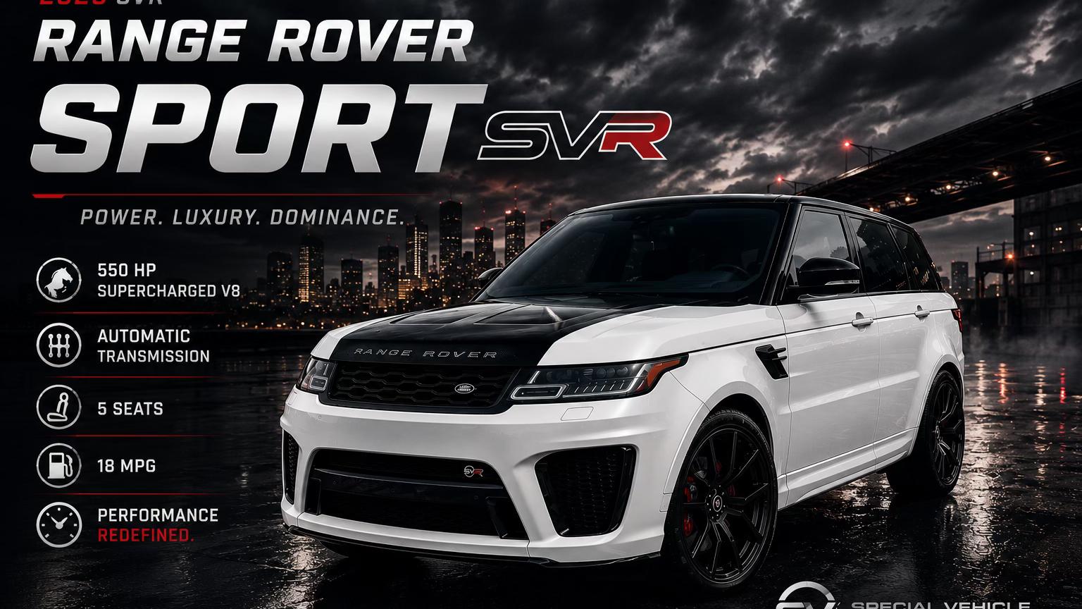 Land Rover Range Rover Sport 2020 — Exotic car rental alternative in Tinley Park, IL