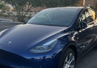 Tesla Model Y car