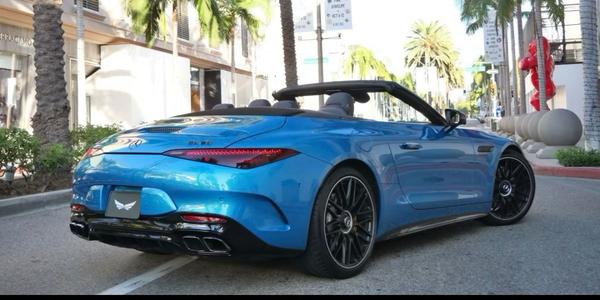 Mercedes-Benz SL-Class 2022 rental in Beverly Hills, CA by Ramtin