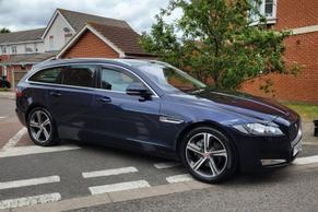 Jaguar XF 2018 in London