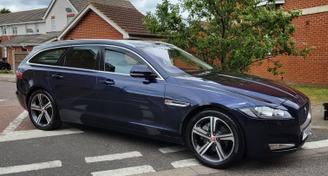 Jaguar XF 2018 — Car rental alternative in London