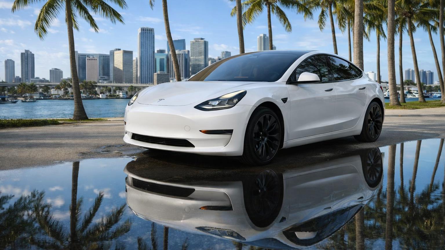 Tesla Model 3 2021 — Car rental alternative in Miami, FL