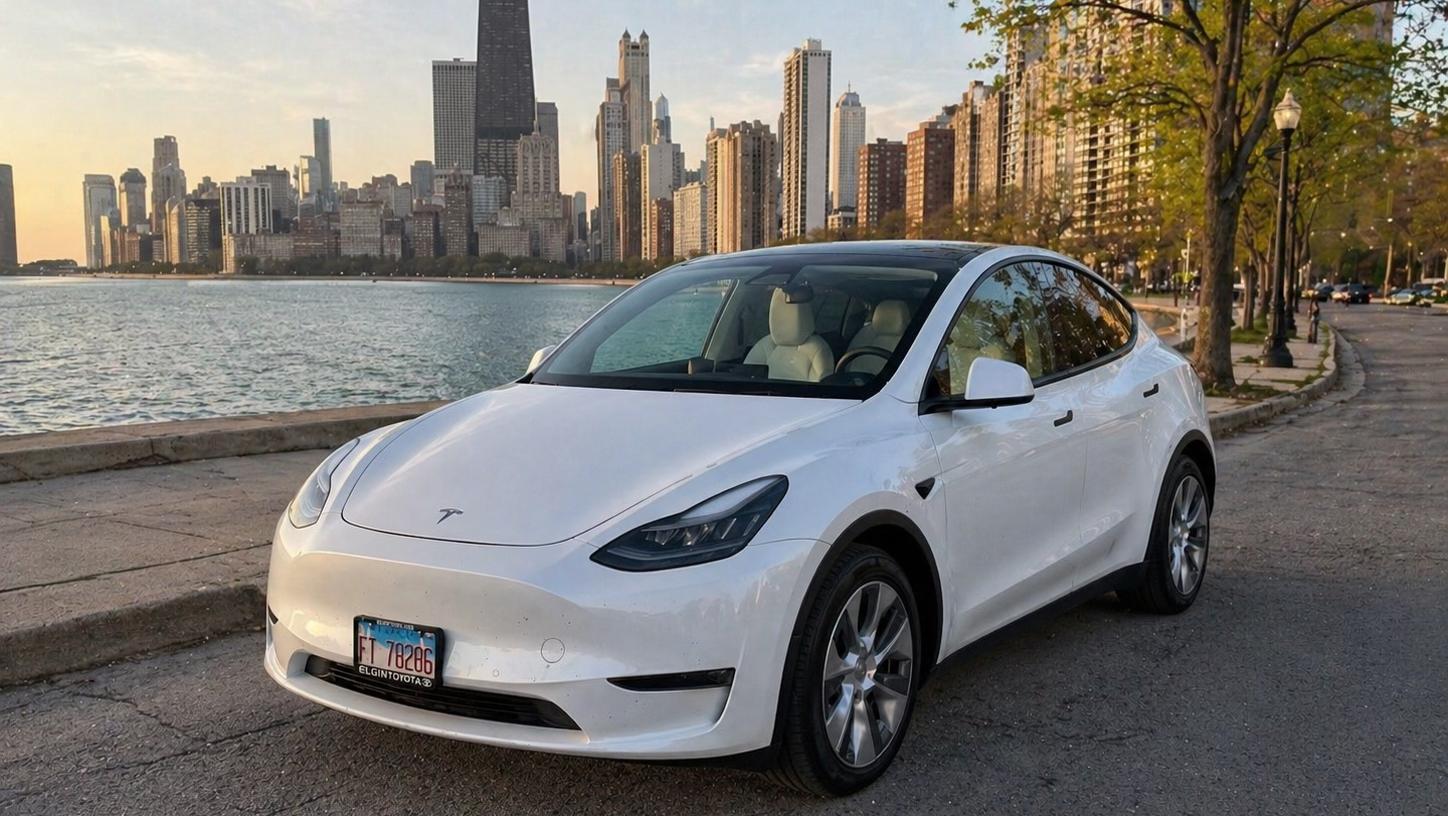 Tesla Model Y 2021 in Schaumburg, IL