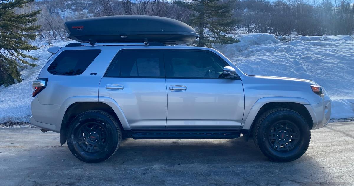 4runner Thule Rear Box Toyota 4Runner 2021 Rental In Steamboat