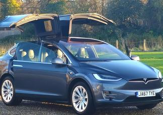 Tesla Model X car