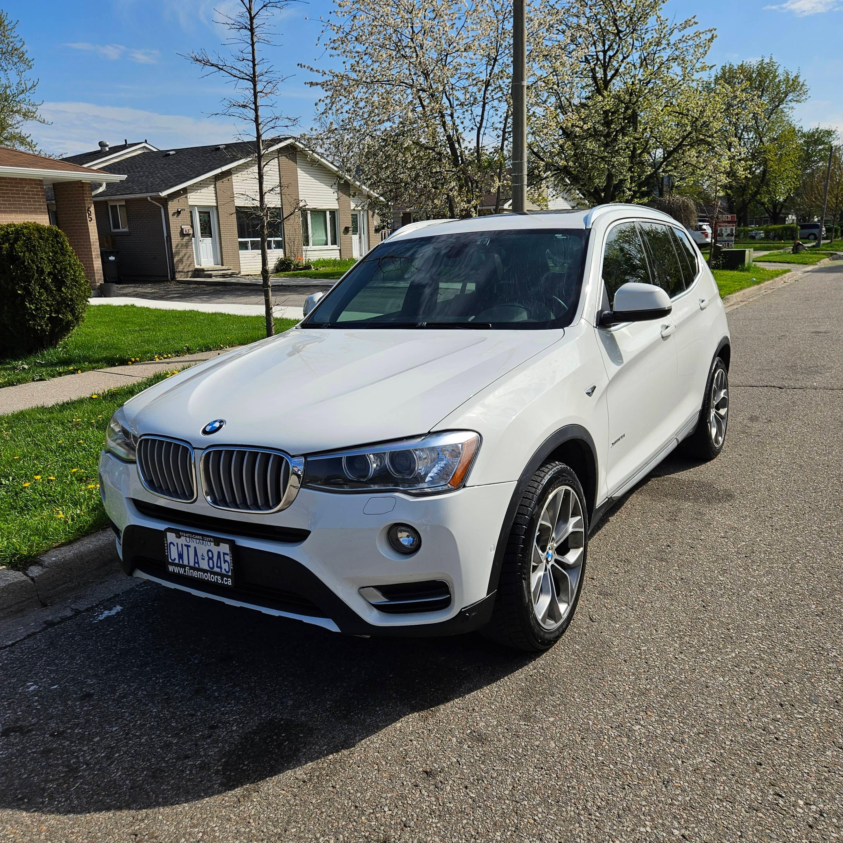 BMW X3 2016 à Brampton, ON