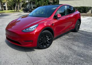 Tesla Model Y car