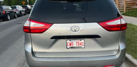 Toyota Sienna 2019