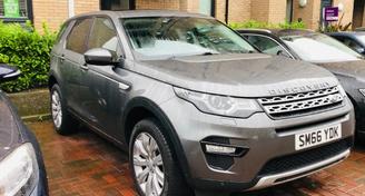 Land Rover Discovery Sport 2016 — Car rental alternative in Edinburgh