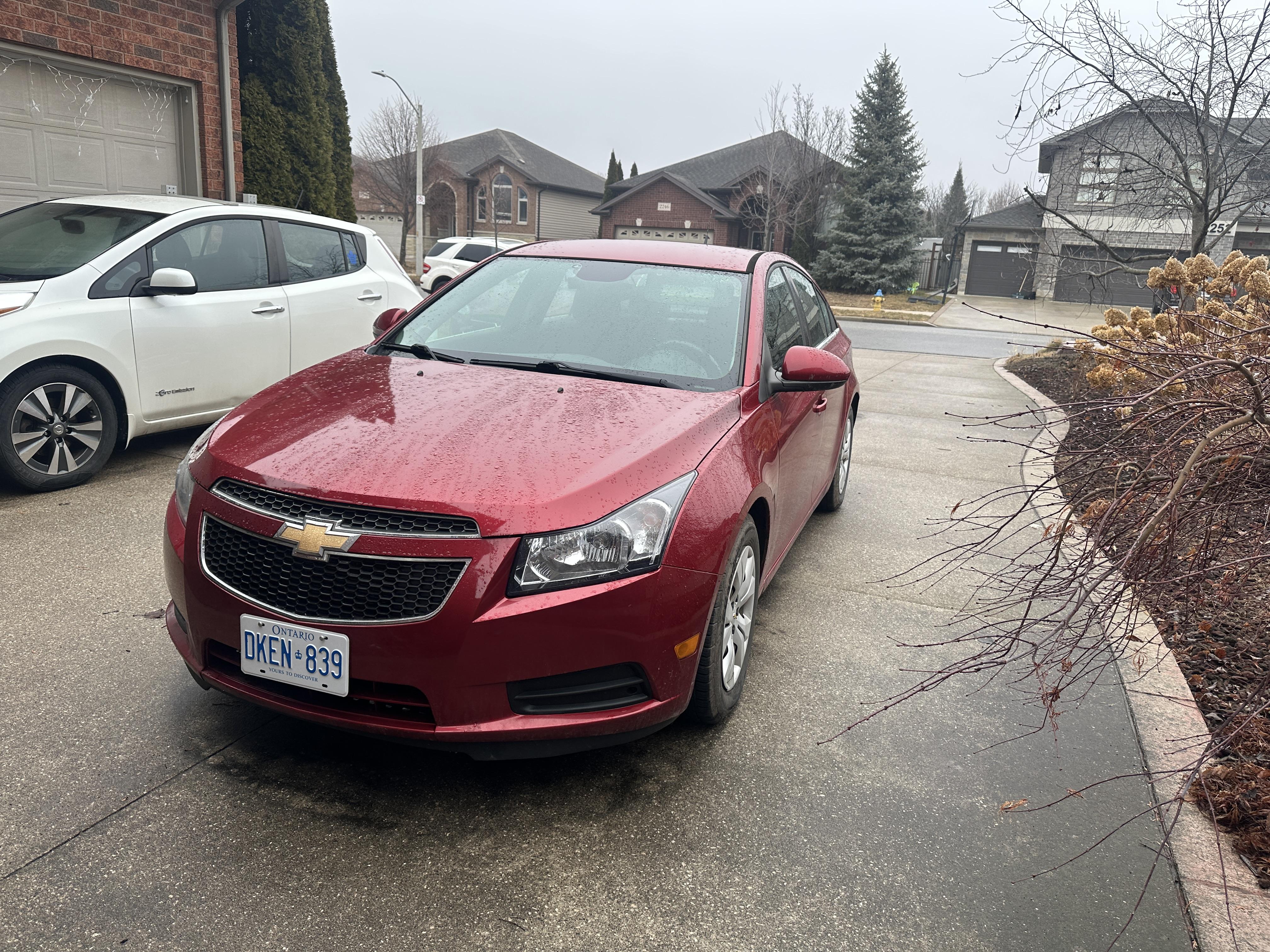 Chevrolet Cruze 2014 in Windsor, ON