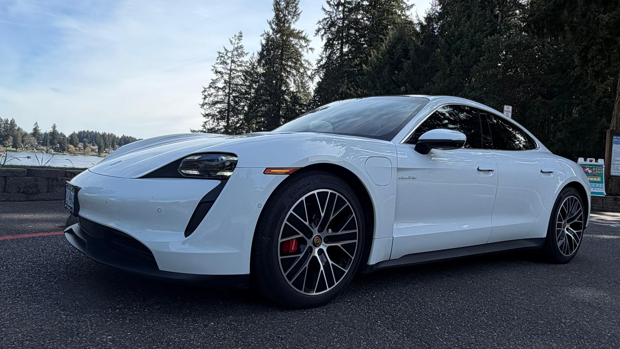 Porsche Taycan 2020 in Vancouver, BC