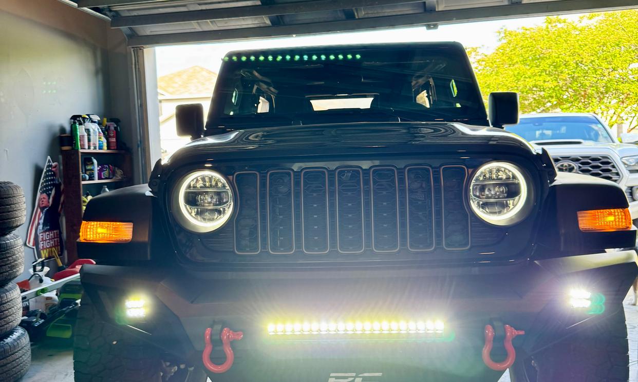 Wrangler interior