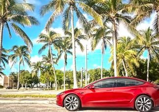 Tesla Model 3 car