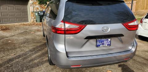 Toyota Sienna 2017
