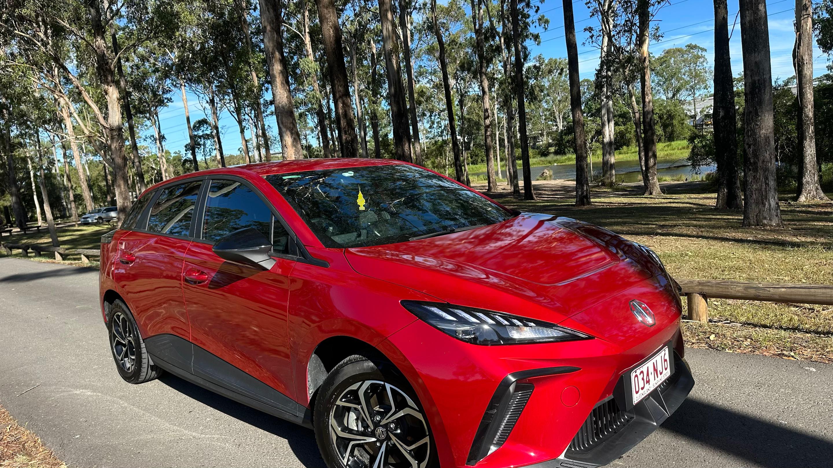MG MG4 2023 in Logan Reserve