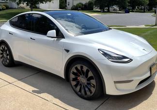 Tesla Model Y car