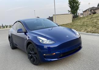 Tesla Model Y car