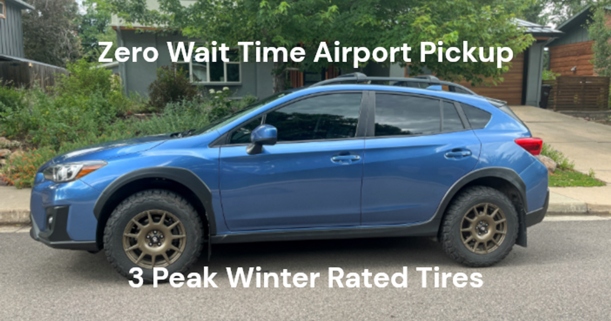 Subaru Crosstrek 2019 rental in Aurora, CO by Jim B. Turo