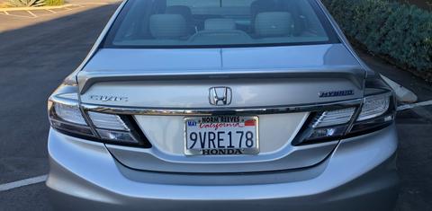 Honda Civic Hybrid 2015
