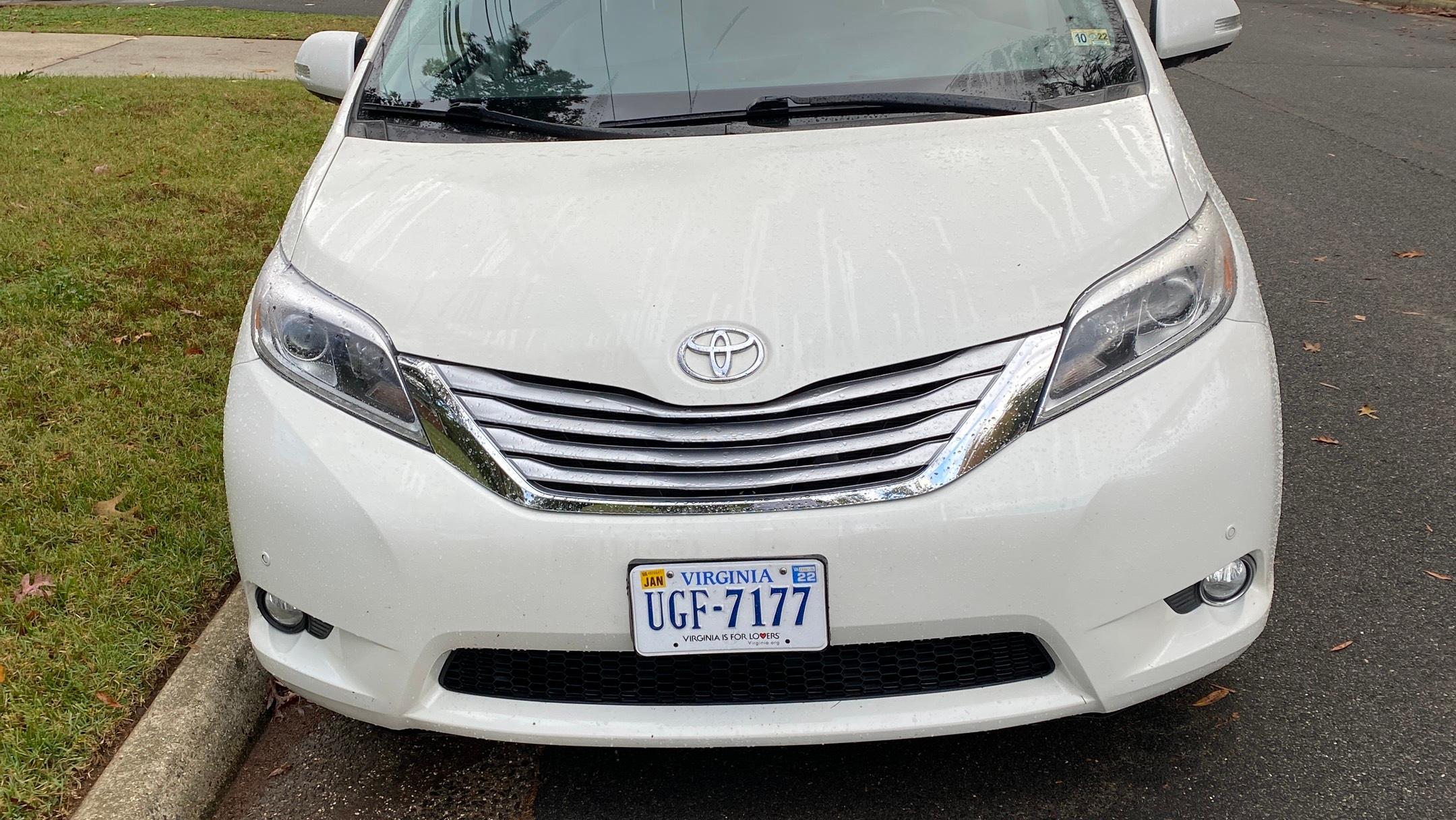 Toyota Sienna 2017 in 
