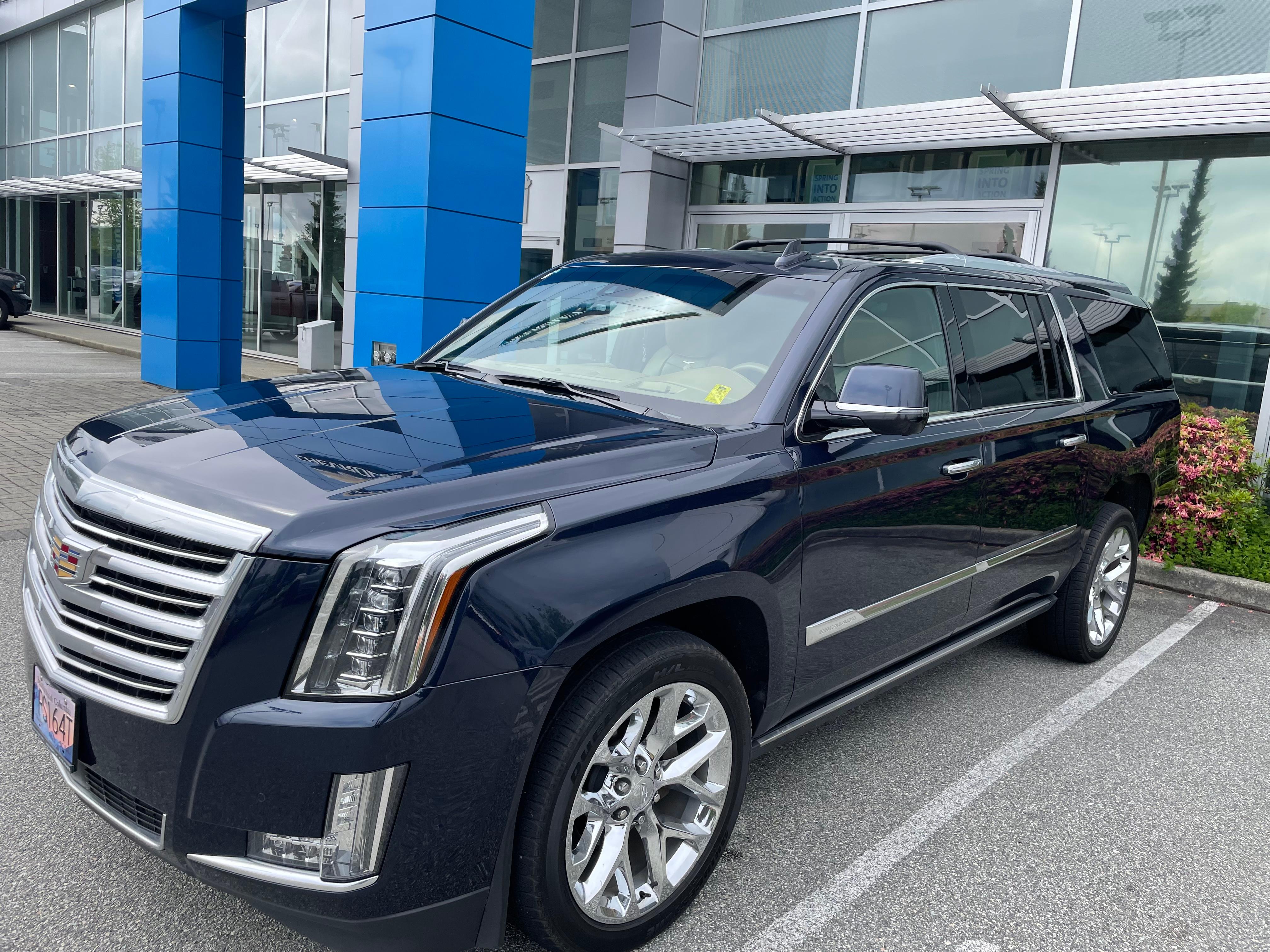 Cadillac Escalade ESV 2018 à Vancouver, BC