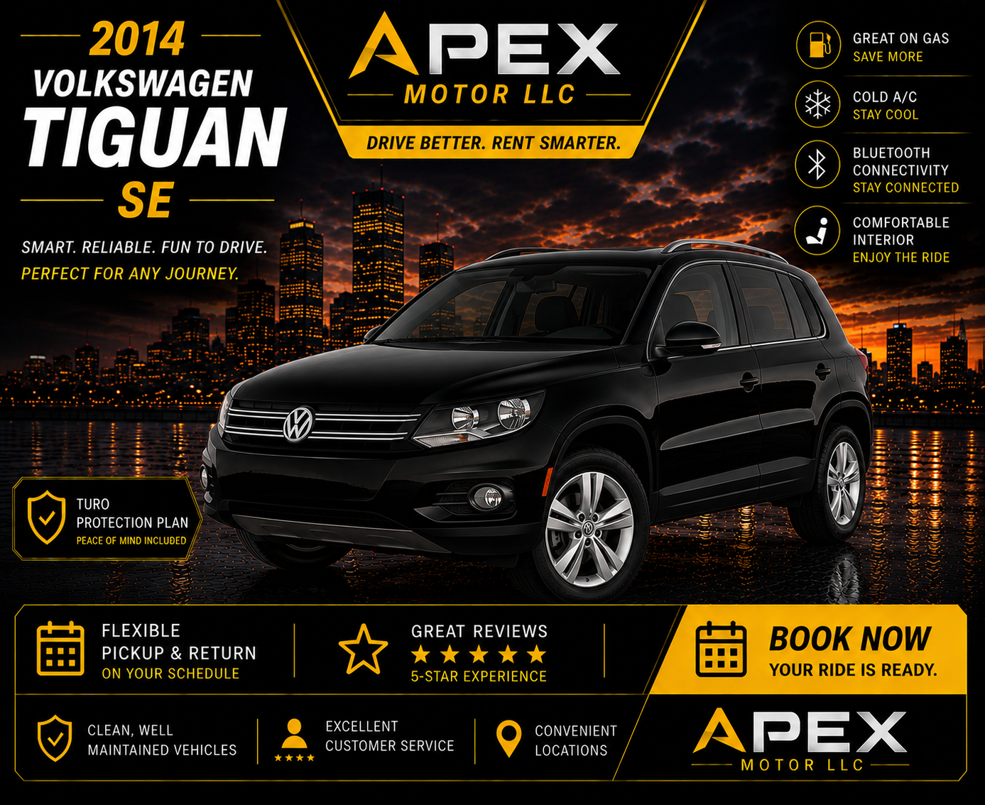 Volkswagen Tiguan 2014 in 